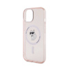 Karl Lagerfeld IML Choupette MagSafe - Etui iPhone 15 (różowy) (KLHMP15SHFCCNOP)