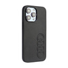 Audi Synthetic Leather - Etui iPhone 14 Pro Max (Czarny) (AU-TPUPCIP14PM-TT/D1-BK)