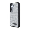 Karl Lagerfeld Rhinestone Metal Logo - Etui Samsung Galaxy S24 (srebrny) (KLHCS24SHDSPRS)