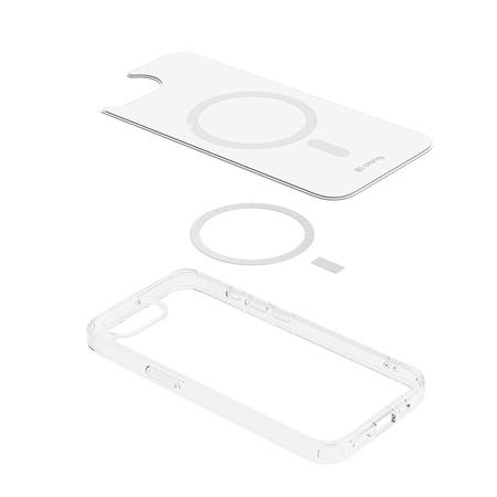 Crong Clear MAG Cover - Etui iPhone 16e MagSafe (przezroczysty) (CRGCLRMIPSE4TRS)