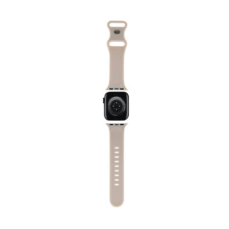 Hello Kitty Silicone Kitty Head - Pasek do Apple Watch 38/40/41 mm (beżowy) (HKAWMSCHBLE)