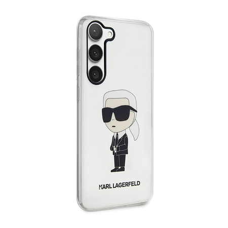 Karl Lagerfeld IML NFT Ikonik - Etui Samsung Galaxy S23+ (przezroczysty) (KLHCS23MHNIKTCT)