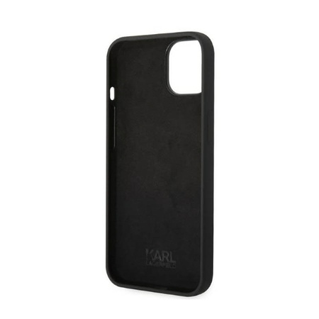 Karl Lagerfeld Silicone RSG - Etui iPhone 14 Plus (czarny) (KLHCP14MSRSGRCK)