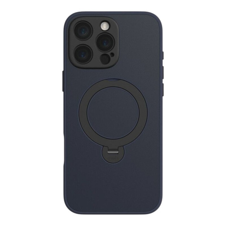 Moshi Kameleon MagSafe - Etui iPhone 16 Pro z funkcją podstawki (Midnight Blue) (99MO241113)