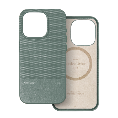 Native Union (RE)Classic Case - obudowa ochronna do iPhone 16 Pro kompatybilna z MagSafe zielony (RECLA-GRN-NP24P)