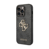 Guess 4G Big Metal Logo - Etui iPhone 15 Pro (szary) (GUHCP15L4GMGGR)