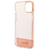 Guess Translucent - Etui iPhone 14 Plus (różowy) (GUHCP14MHGCOP)