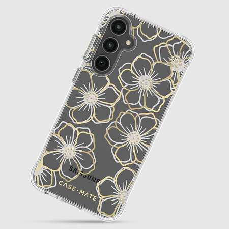 Case-Mate Floral Gems - Etui Samsung Galaxy S23 FE 5G (Gold) (CM053136)