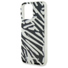 Karl Lagerfeld IML Zebra Pattern & Cord - Etui iPhone 16 Pro (czarny) (KLHCP16LHZBPKCCK)