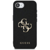 Guess Grained Big 4G Logo Small Classic Logo - Etui do iPhone 16e (czarny) (GUHCPSE4PGT4MBK)