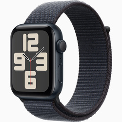 Apple Watch SE GPS + Cellular 44mm Koperta z aluminium w kolorze północy, opaska sportowa w kolorze atramentowym (MXGN3ET/A)