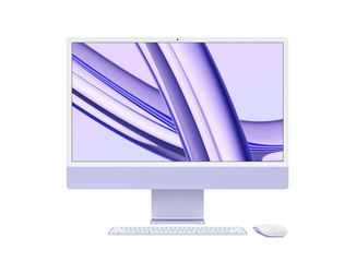 Apple iMac 24" M3 (8-core CPU, 10-core GPU) 16GB RAM 1TB SSD - Fioletowy (Z19Q/A/R1/D1)