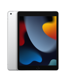 Apple iPad 10.2" Wi-Fi + Cellular 64GB (9 gen. 2021) - Srebrny (MK493FD/A)