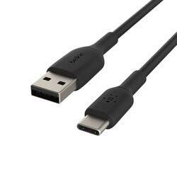 Belkin kabel PVC USB-C/USB-A, M/M, 1 m - czarny (CAB001BT1MBK)