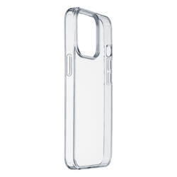 Cellularline Clear Strong - Etui iPhone 15 Pro Max z ochroną antybakteryjną (przezroczysty) (CLEARDUOIPH15PRMT)