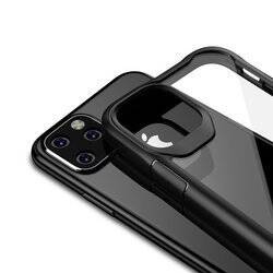 Crong Hybrid Clear Cover - Etui iPhone 11 Pro Max (czarny) (CRG-HCLC-IP11PM-BLK)