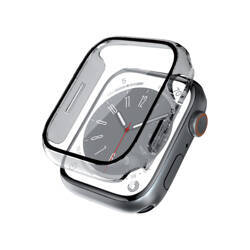 Crong Hybrid Watch Case - Etui ze szkłem Apple Watch 40mm (Clear) (CRG-40HS-CLR)