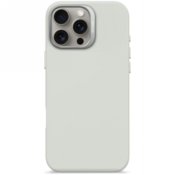 Decoded AntiMicrobial Silicone Backcover - silikonowa obudowa ochronna do iPhone 16 Pro Max kompatybilna z MagSafe (stone gray) (D25IPO16PMBCS9SY)