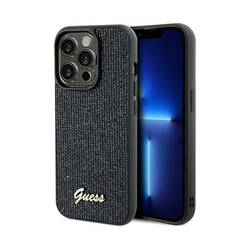 Guess Disco Metal Script - Etui iPhone 13 Pro Max (czarny) (GUHCP13XPMSDGSK)