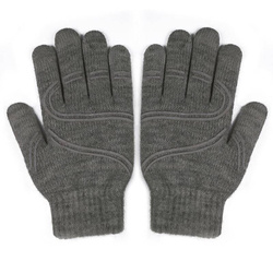 Moshi Digits Touchscreen Gloves - rękawiczki dotykowe do smartfona (L) ciemnoszary (99MO065031)