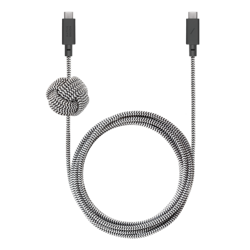 Native Union Anchor Cable 240W - kabel USB-C - USB-C, 3 m (zebra) (ACABLE-C-ZEB-NP)