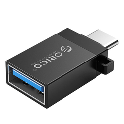 Orico Adapter USB-C na USB-A 3.1 aluminiowa - czarny (CBT-UT01-BK-BP)