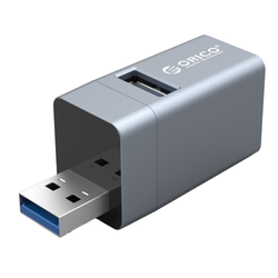 Orico Hub USB 5Gbps mini 3xUSB-A aluminium (MINI-U32L-GY-BP)