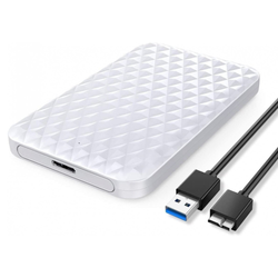 Orico Obudowa na dysk SATA 2,5" USB 5Gbps biała (2520U3-WH-EP-CZ)