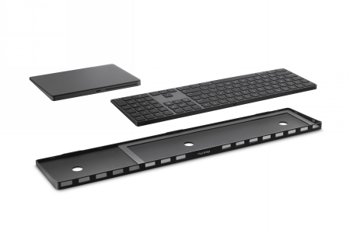 Twelve South MagicBridge Extended - poliwęglanowy łącznik do klawiatury i gładzika kompatybilny z 2017+ Apple Magic Keyboard z padem numerycznym/2021+ Apple Magic Keyboard z padem numerycznym z Touch ID i Magic Trackpad (black) (12-2025)