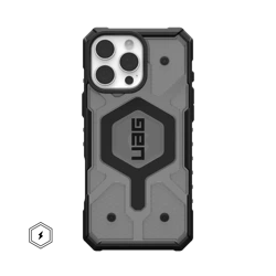 UAG Pathfinder Clear Magsafe - obudowa ochronna do iPhone 16 Pro Max kompatybilna z MagSafe (popiół) (114465113131)