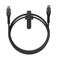 UAG Rugged Cable - kabel USB-C - USB-C 60W, 1,5 m (black/gray) (9B4413114030)