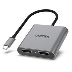 Unitek Adapter USB-C na 2x port DP 1.4 8K 60Hz (V1404A)