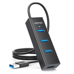 Unitek Aktywny hub USB-A 5Gbps, 4 porty USB-A (Y-3089V01)