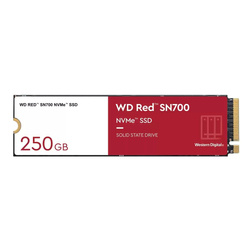 WD Red Dysk SSD 250GB M.2 NVMe biały/czerwony (WDS250G1R0C)