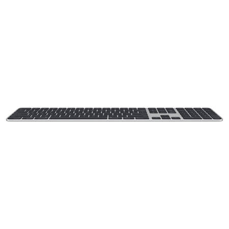 Apple Klawiatura Magic Keyboard z Touch ID i polem numerycznym dla modeli Maca z czipem Apple – angielski (Wielka Brytania) – czarne klawisze (MMMR3B/A)