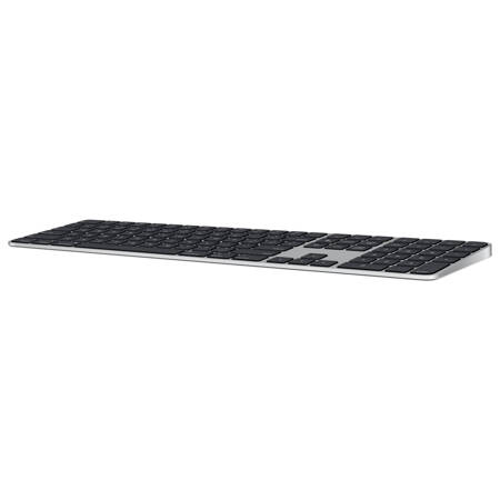 Apple Klawiatura Magic Keyboard z Touch ID i polem numerycznym dla modeli Maca z czipem Apple – niemiecki – czarne klawisze(MMMR3D/A)