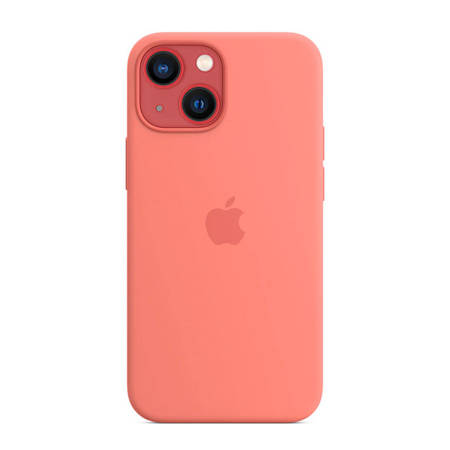 Apple Silicone Case - Silikonowe etui z MagSafe do iPhone 13 mini (róż pomelo) (MM1V3ZM/A)