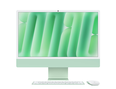 Apple iMac 24" M4 (10 CPU, 10 GPU) 16GB RAM 2TB SSD - Zielony (MWV03ZE/A/D2)