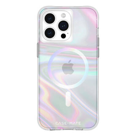 Case-Mate Soap Bubble MagSafe - Etui iPhone 15 Pro Max (Iridescent) (CM051608)