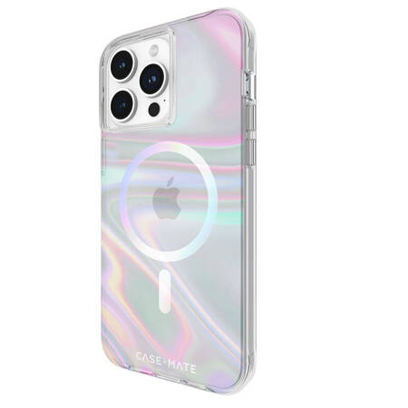 Case-Mate Soap Bubble MagSafe - Etui iPhone 15 Pro Max (Iridescent) (CM051608)