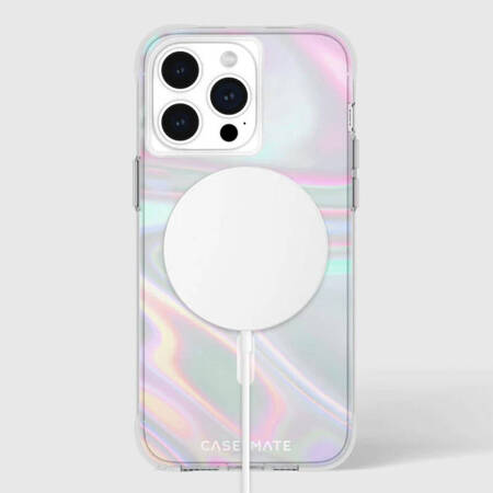 Case-Mate Soap Bubble MagSafe - Etui iPhone 15 Pro Max (Iridescent) (CM051608)