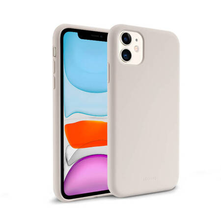 Crong Color Cover - Etui iPhone 11 (kamienny beż) (CRG-COLR-IP11-STN)