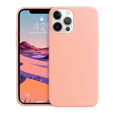 Crong Color Cover - Etui iPhone 12 / iPhone 12 Pro (rose pink) (CRG-COLR-IP1261-PNK)