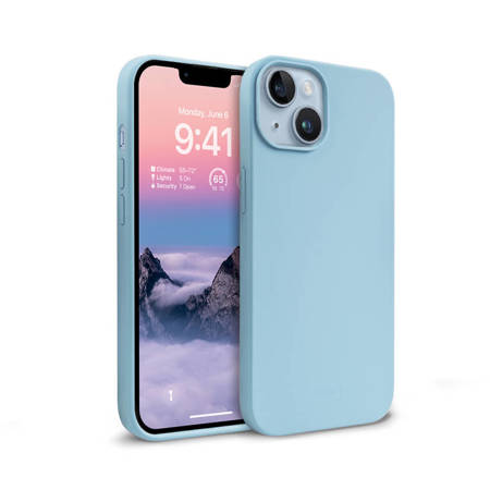 Crong Color Cover - Etui iPhone 14 Plus (błękitny) (CRG-COLR-IP1467-LBLU)