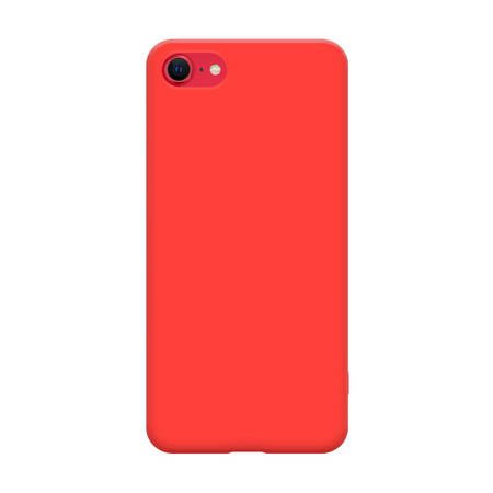 Crong Color Cover - Etui iPhone SE 2020 / 8 / 7 (czerwony) (CRG-COLR-IP8-RED)
