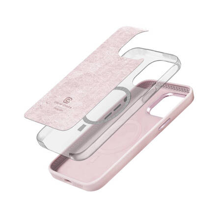 Crong Color Cover LUX Magnetic - Etui iPhone 15 Plus MagSafe (różowy) (CRG-COLRLM-IP1567-PNK)