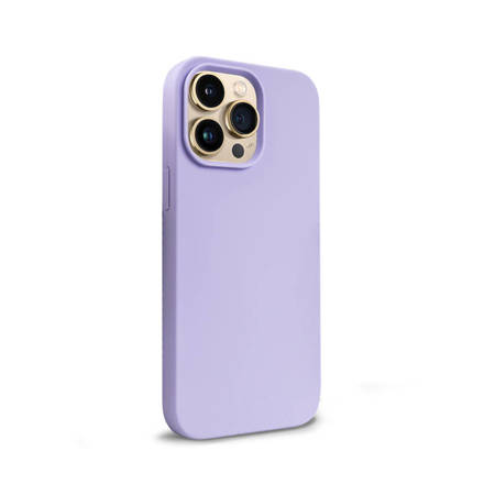 Crong Color Cover Magnetic - Etui iPhone 14 Pro MagSafe (fioletowy) (CRG-COLRM-IP1461P-PRP)