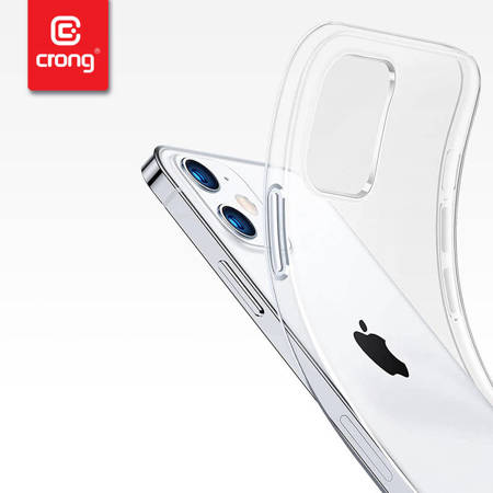 Crong Crystal Slim Cover - Etui iPhone 12 Pro Max (przezroczysty) (CRG-CRSLIM-IP1267-TRS)