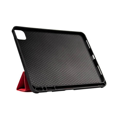 Crong FlexFolio – Etui iPad Pro 11" (2022-2021) / iPad Air 10.9” (5-4 gen.) z funkcją Apple Pencil - Czerwony (CRG-FXF-IPD112-RED)