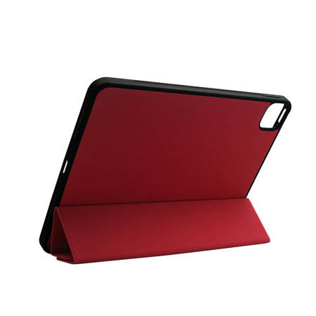 Crong FlexFolio – Etui iPad Pro 11" (2022-2021) / iPad Air 10.9” (5-4 gen.) z funkcją Apple Pencil - Czerwony (CRG-FXF-IPD112-RED)